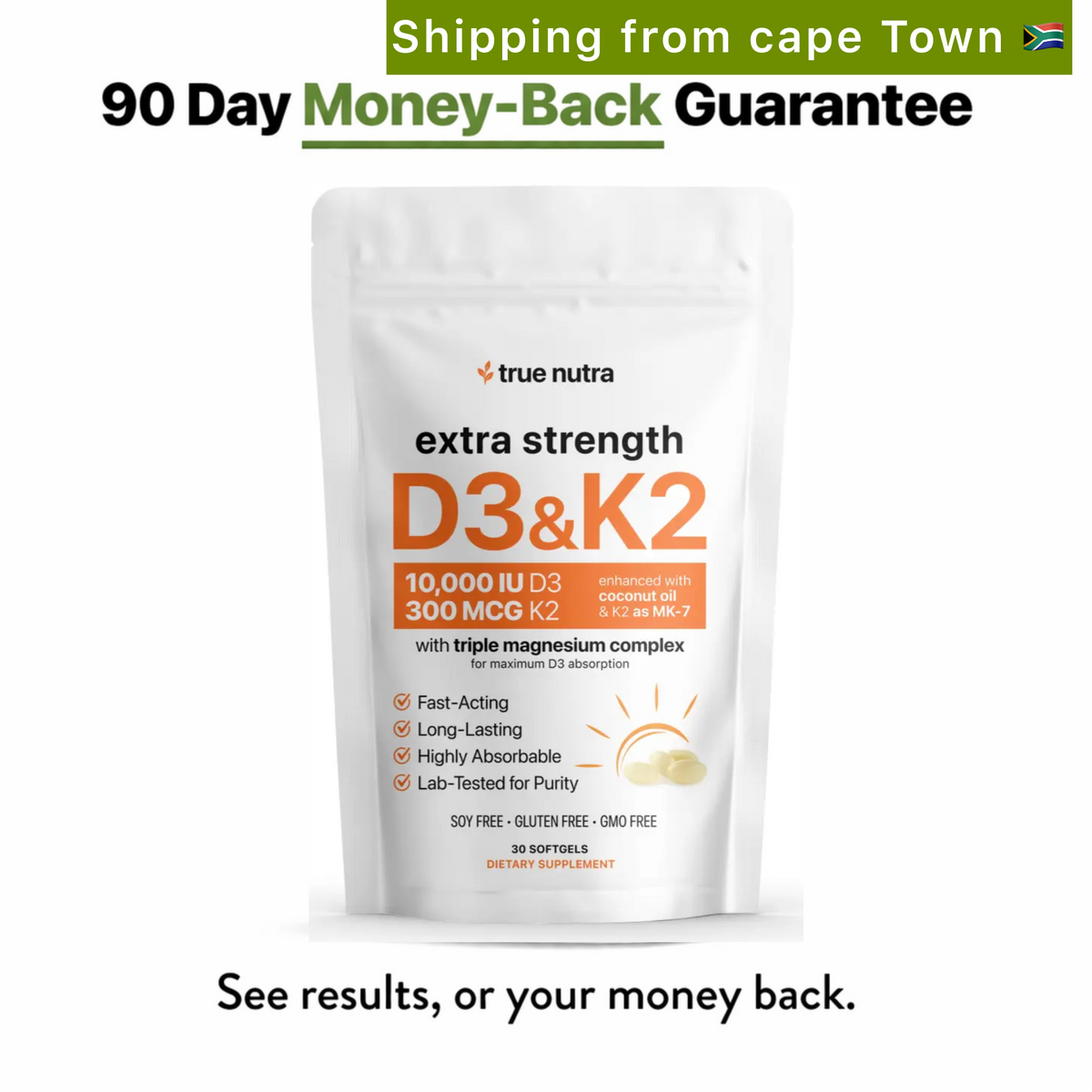 TRUE NUTRA D3 & K2 ®