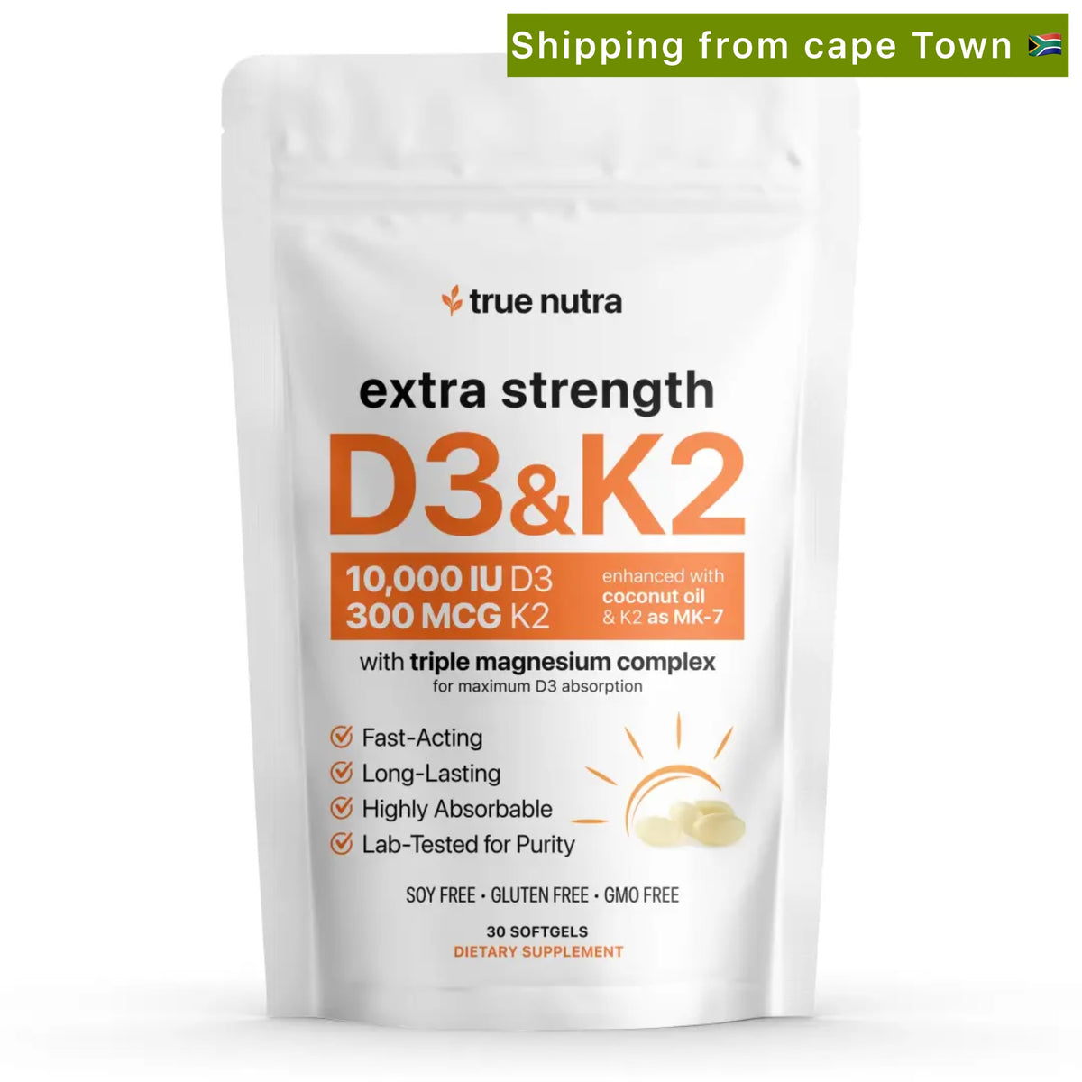 TRUE NUTRA D3 & K2 ®